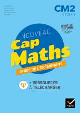 Cap maths cm2 éd. 2021 - guide pédagogique + ressources à télécharger