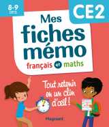 Mes fiches mémo français et maths ce2