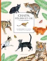 Chats, félins et cie à colorier