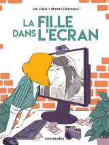 La fille dans l'écran