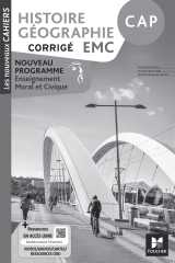 Les nouveaux cahiers - histoire géographie emc cap - ed. 2024 - corrigé