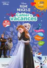 Disney - la reine des neiges - du ce1 au ce2 - cahier de vacances 2025