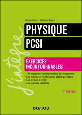 Physique, exercices incontournables, pcsi - 6e éd.