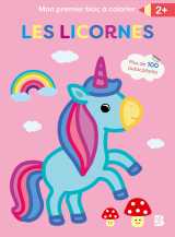 Mon premier bloc à colorier : les licornes
