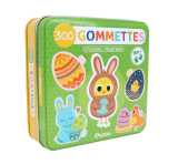 Boite 300 gommettes métal - pâques