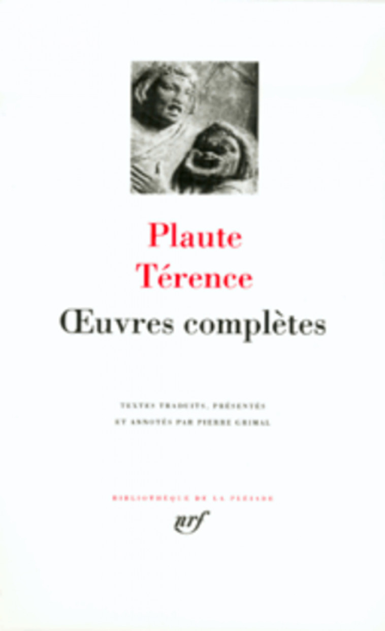 OEUVRES COMPLETES - PLAUTE/TERENCE - GALLIMARD