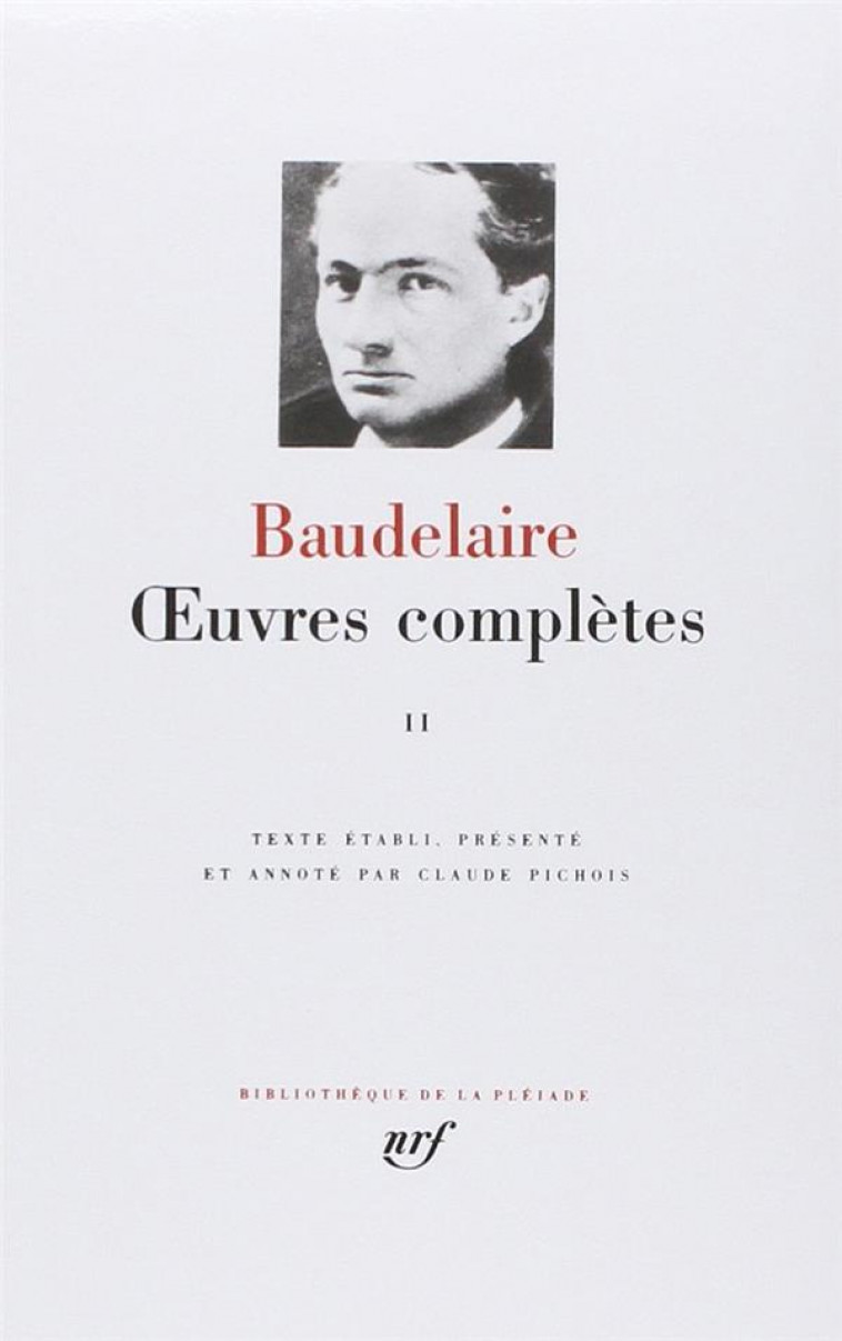 OEUVRES COMPLETES - VOL02 - BAUDELAIRE CHARLES - GALLIMARD