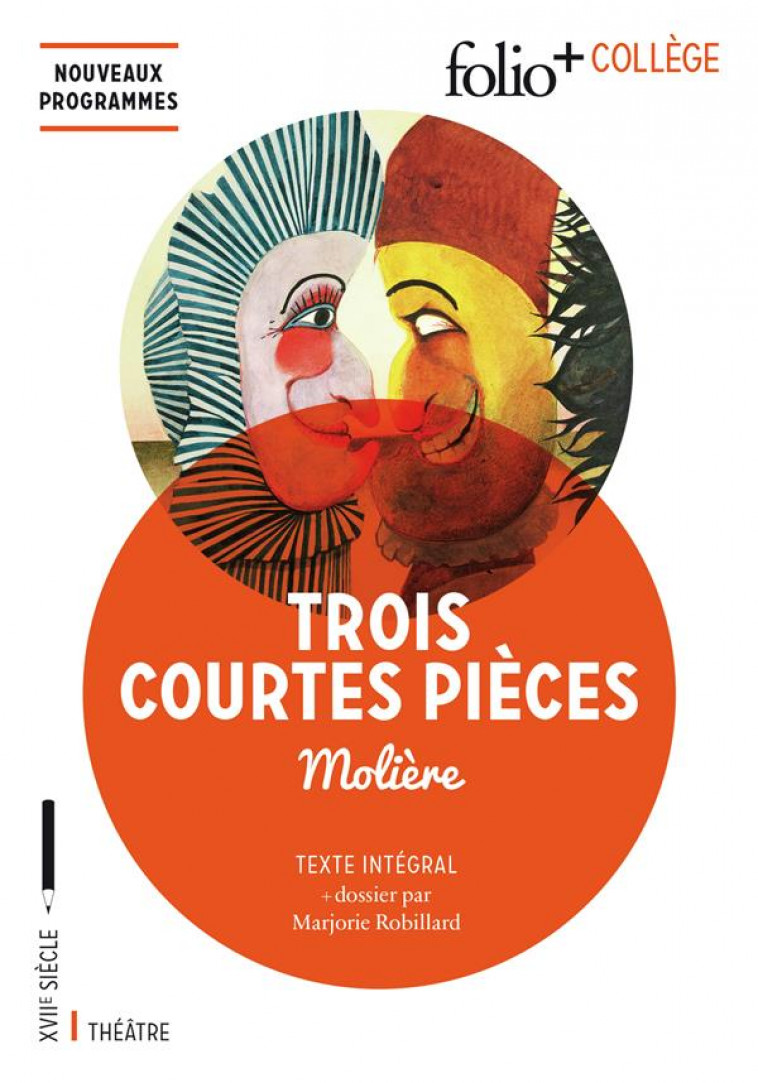 TROIS COURTES PIECES - MOLIERE - Gallimard
