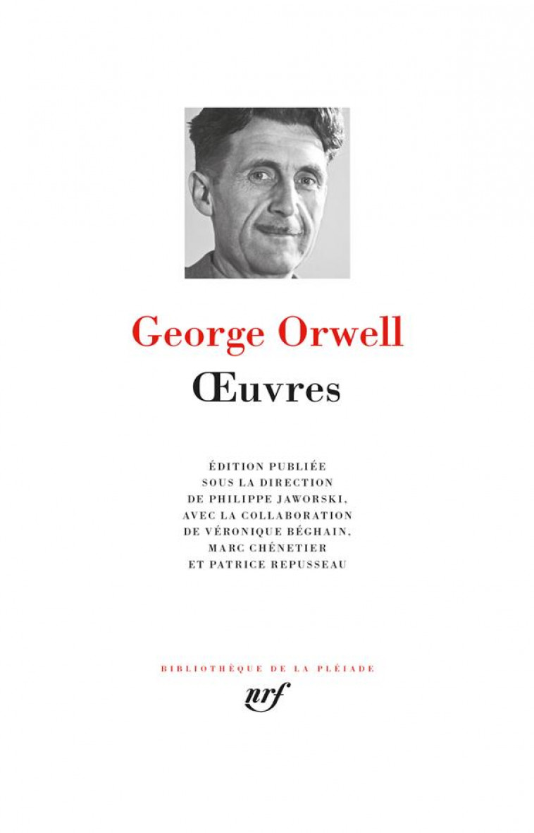 OEUVRES - ORWELL GEORGE - GALLIMARD
