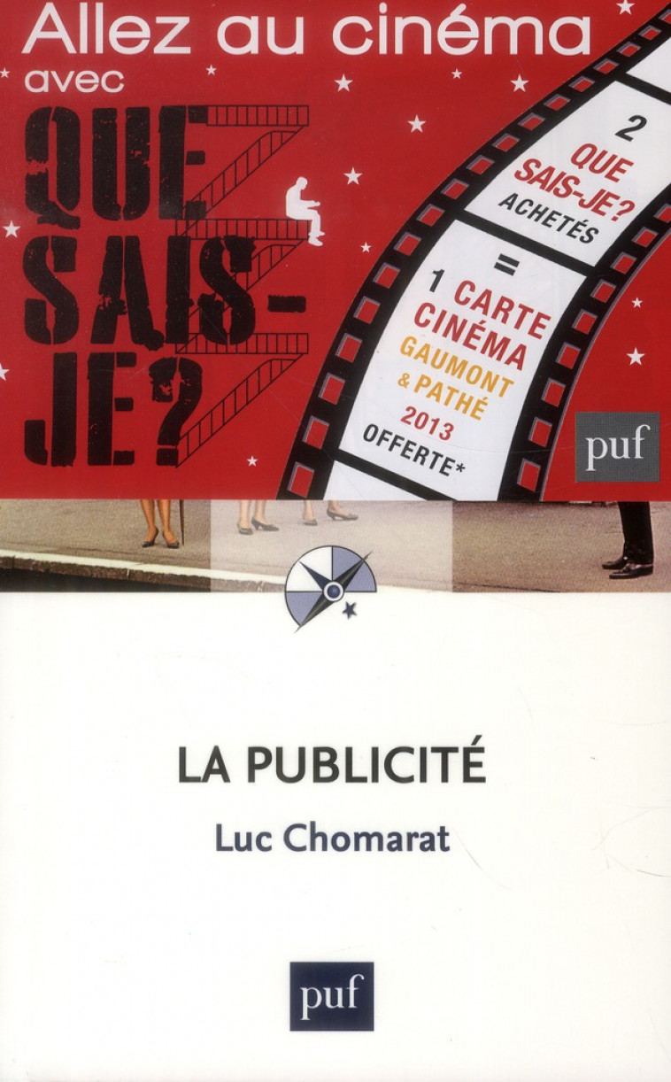 LA PUBLICITE - CHOMARAT LUC - PUF