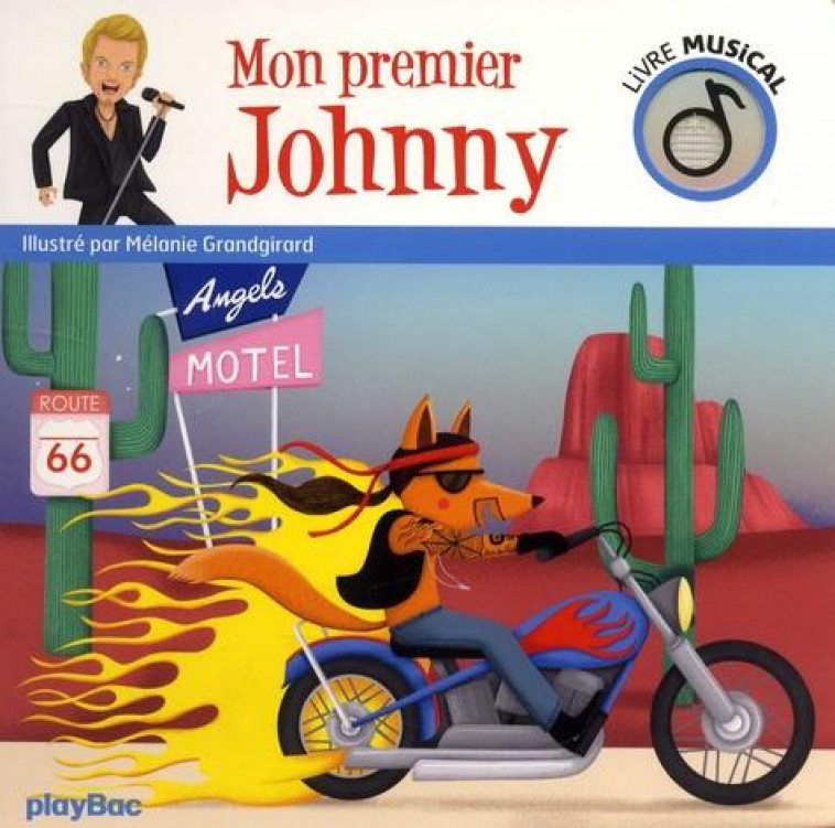 LIVRE MUSICAL - MON PREMIER JOHNNY - AUDIO - GRANDGIRARD MELANIE - PRISMA