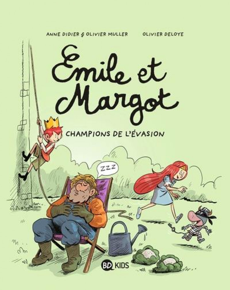 EMILE ET MARGOT, TOME 12 - CHAMPIONS DE L-EVASION - DELOYE/DIDIER/MULLER - NC