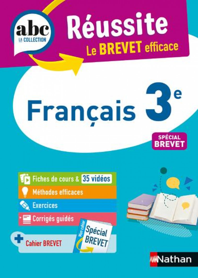 ABC REUSSITE FRANCAIS 3E - BREVET 2023 - CAZANOVE CECILE DE - CLE INTERNAT