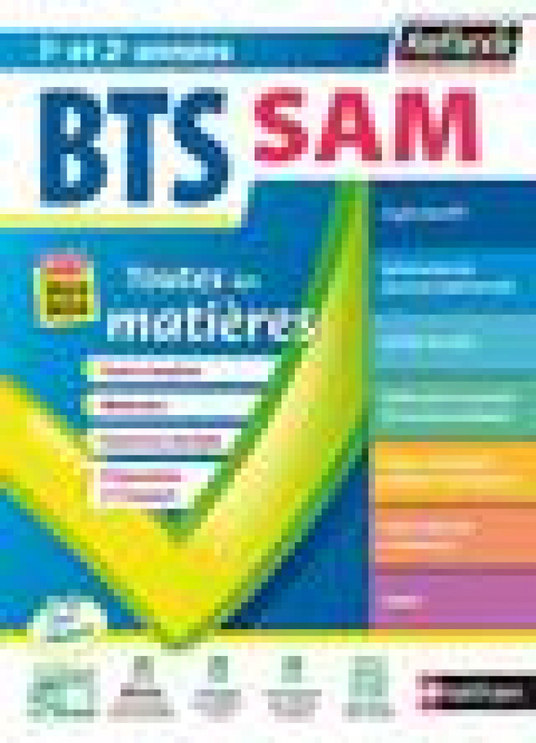 BTS SAM SUPPORT A L'ACTION MANAGERIALE - BTS SAM 1 ET 2 (TOUTES LES MATIERES - REFLEXE N 9) - BESSON/BONNET-PIRON - CLE INTERNAT