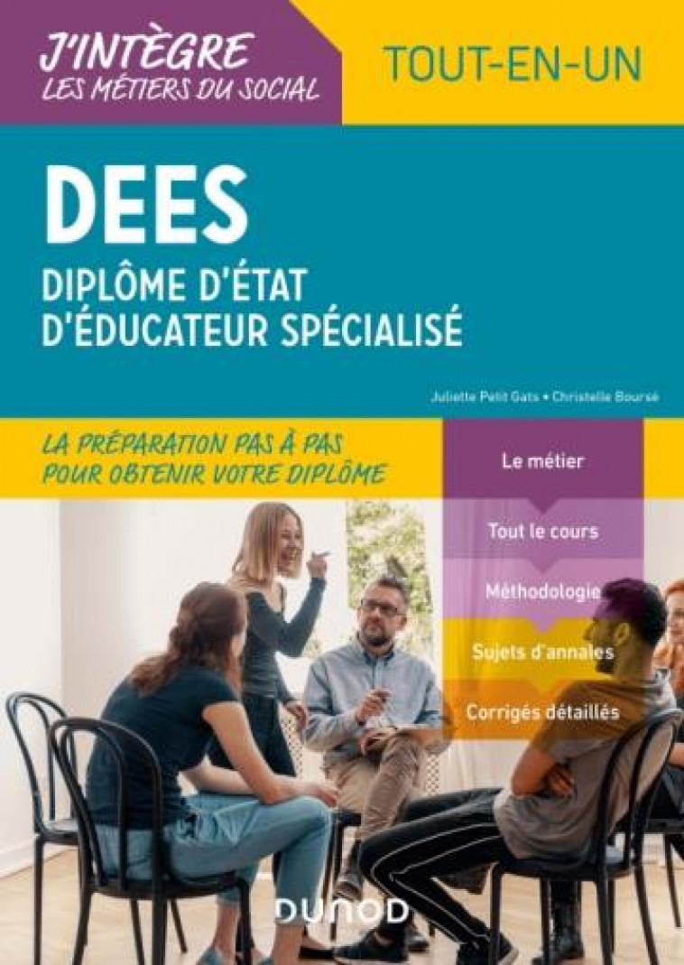 DEES - DIPLOME D'ETAT D'EDUCATEUR SPECIALISE - TOUT-EN-UN - PETIT GATS/BOURSE - DUNOD