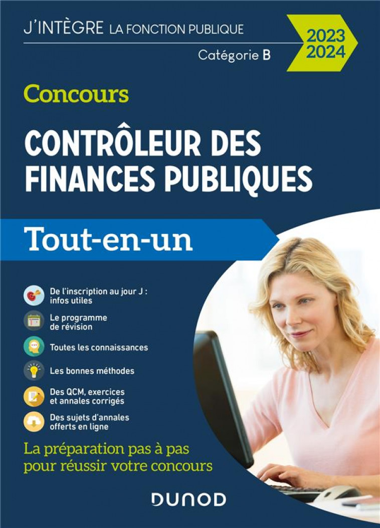 CONCOURS CONTROLEUR DES FINANCES PUBLIQUES - 2023-2024 - TOUT-EN-UN - BECK/SPELLER/BADUFLE - DUNOD