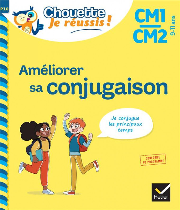 AMELIORER SA CONJUGAISON CM1/CM2 9-11 ANS - LECACHEUR LOU - HATIER SCOLAIRE
