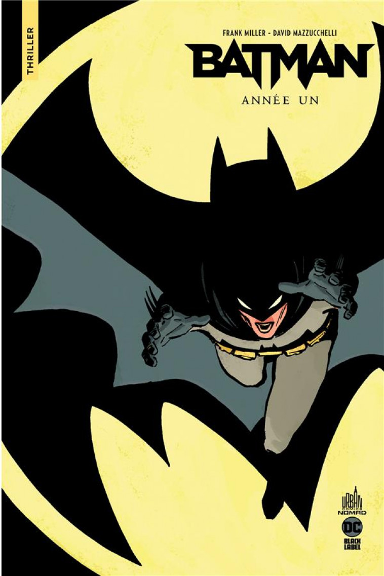 URBAN COMICS NOMAD :  BATMAN ANNEE UN + A LA VIE, A LA MORT - MILLER FRANK - URBAN COMICS