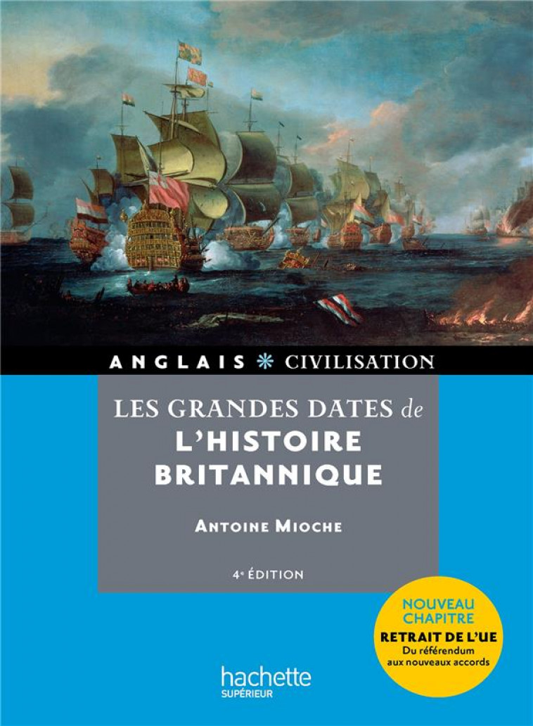 LES GRANDES DATES DE L-HISTOIRE BRITANNIQUE - MIOCHE ANTOINE - HACHETTE