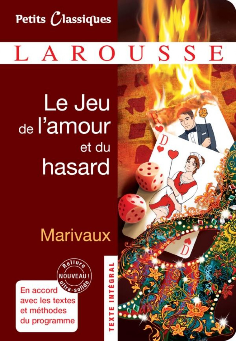 LE JEU DE L-AMOUR ET DU HASARD - MARIVAUX PIERRE - LAROUSSE