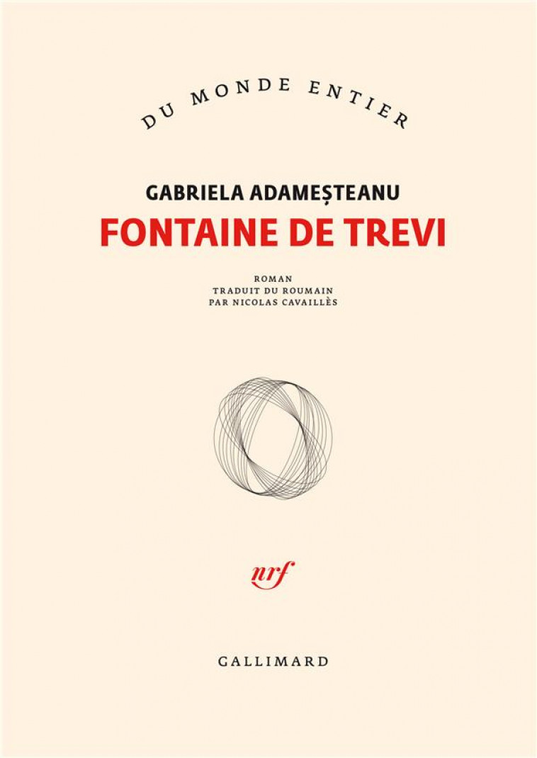 FONTAINE DE TREVI - ADAMESTEANU GABRIELA - GALLIMARD