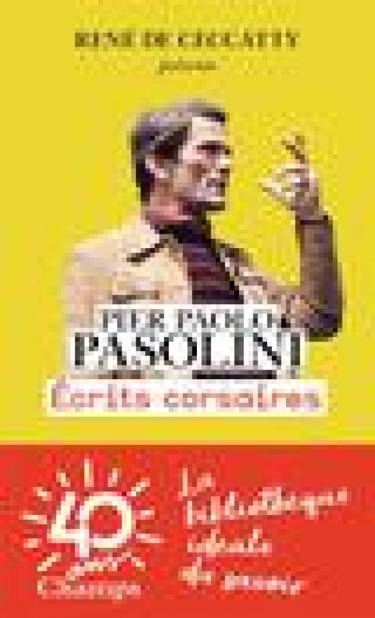 ECRITS CORSAIRES - PASOLINI/TORTORELLA - FLAMMARION