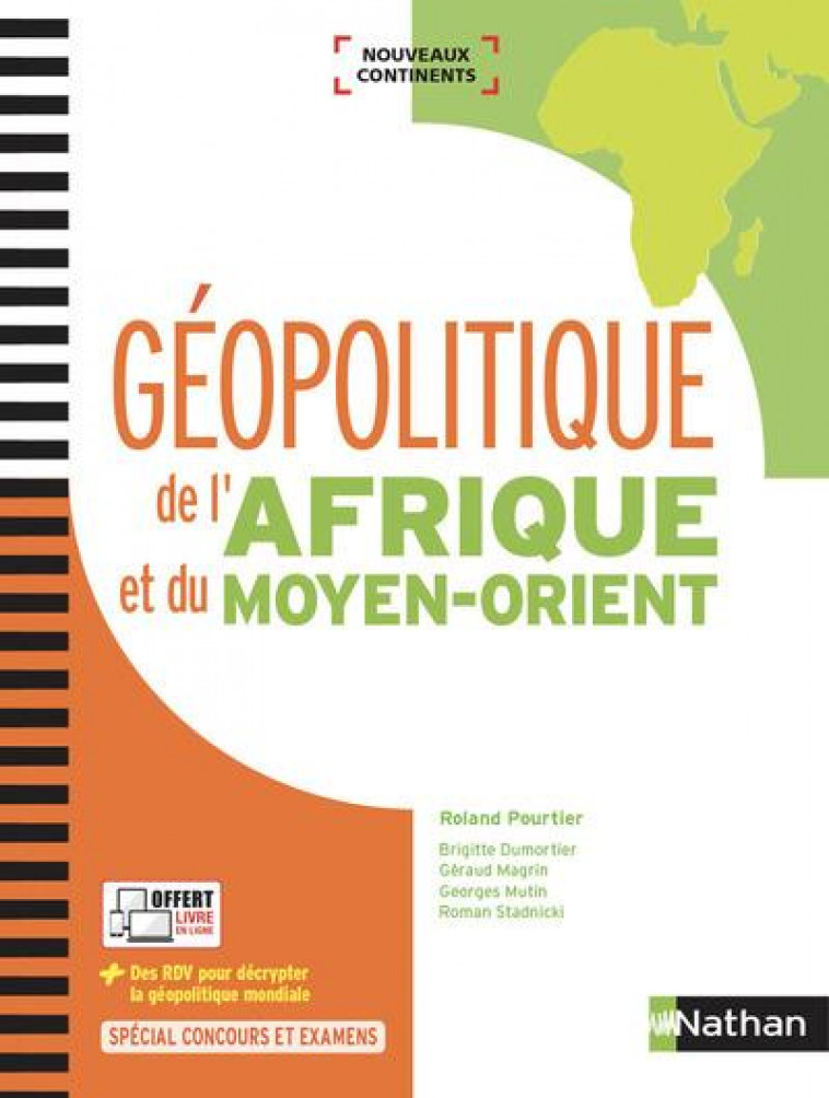 GEOPOLITIQUE DE L-AFRIQUE ET DU MOYEN-ORIENT (NOUVEAUX CONTINENTS) - 2017 - COLLECTIF/DUMORTIER - Nathan