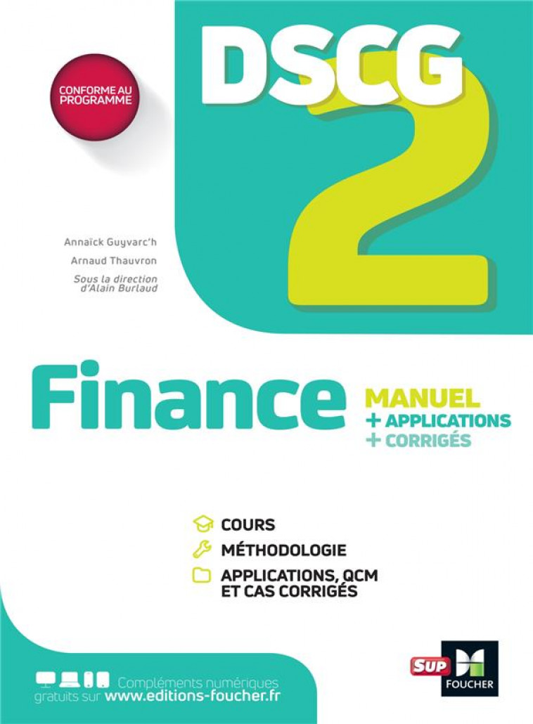 DSCG 2 - FINANCE - MANUEL ET APPLICATIONS - BURLAUD/GUYVARC-H - FOUCHER