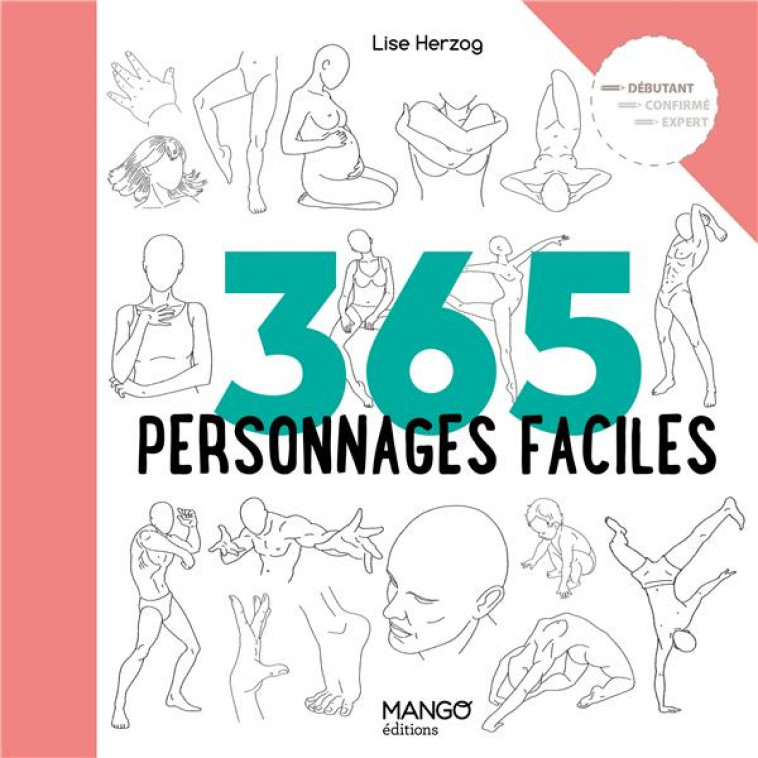 365 PERSONNAGES FACILES - HERZOG LISE - MANGO