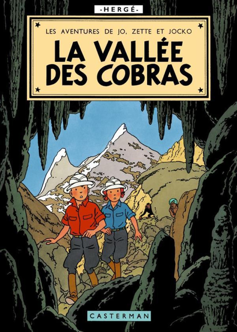 LA VALLEE DES COBRAS - HERGE - CASTERMAN
