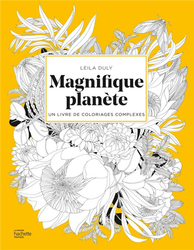 MAGNIFIQUE PLANETE : UN LIVRE DE COLORIAGES COMPLEXES - DULY - HACHETTE