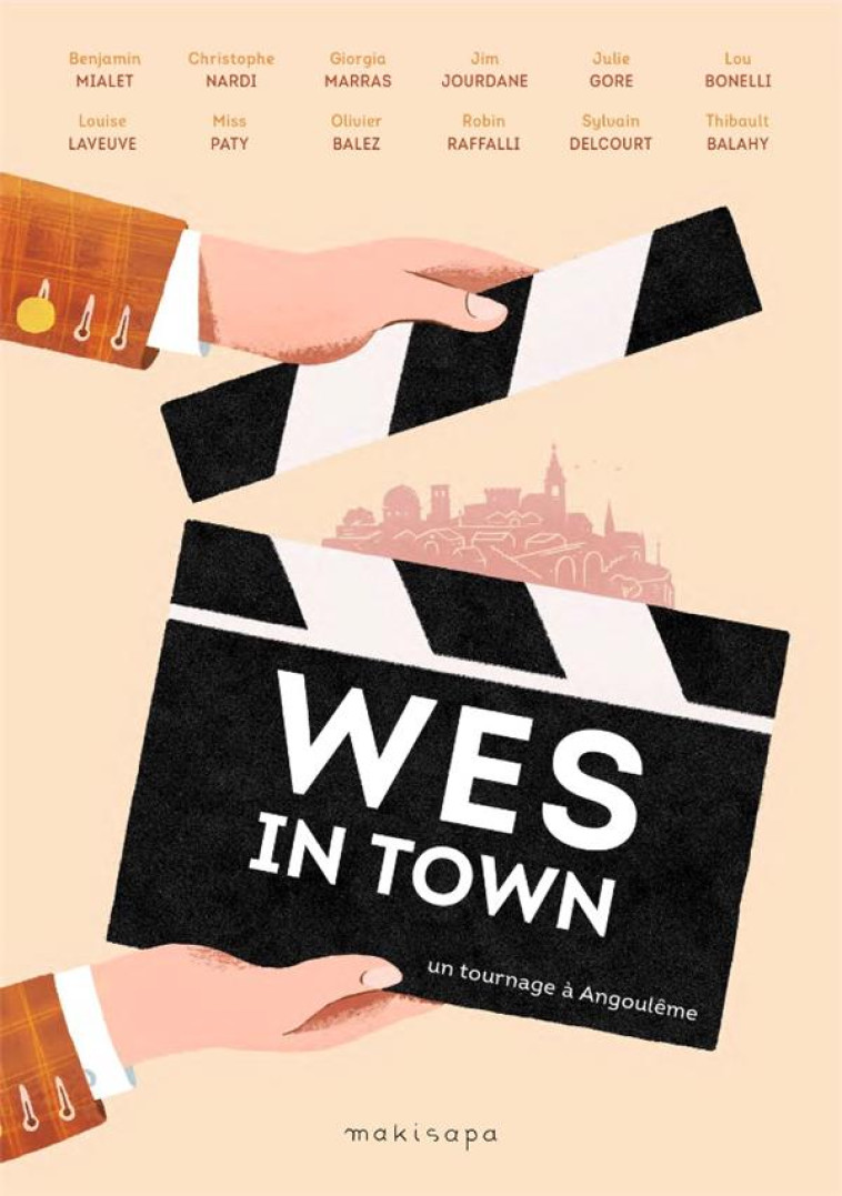 WES IN TOWN - UN TOURNAGE A ANGOULEME - COLLECTIF - BOOKS ON DEMAND
