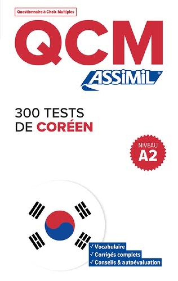 300 TESTS DE COREEN - NIVEAU A2 - KIM-JUQUEL INSEON - ASSIMIL