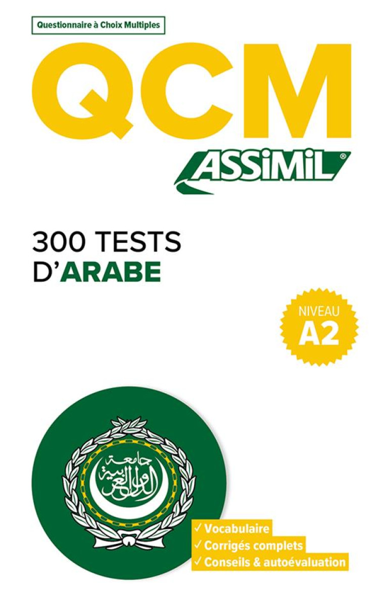 300 TESTS D'ARABE - NIVEAU A2 - NAMMOUR WARDINI RITA - ASSIMIL