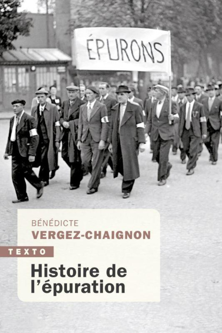 HISTOIRE DE L'EPURATION - VERGEZ-CHAIGNON B. - NC