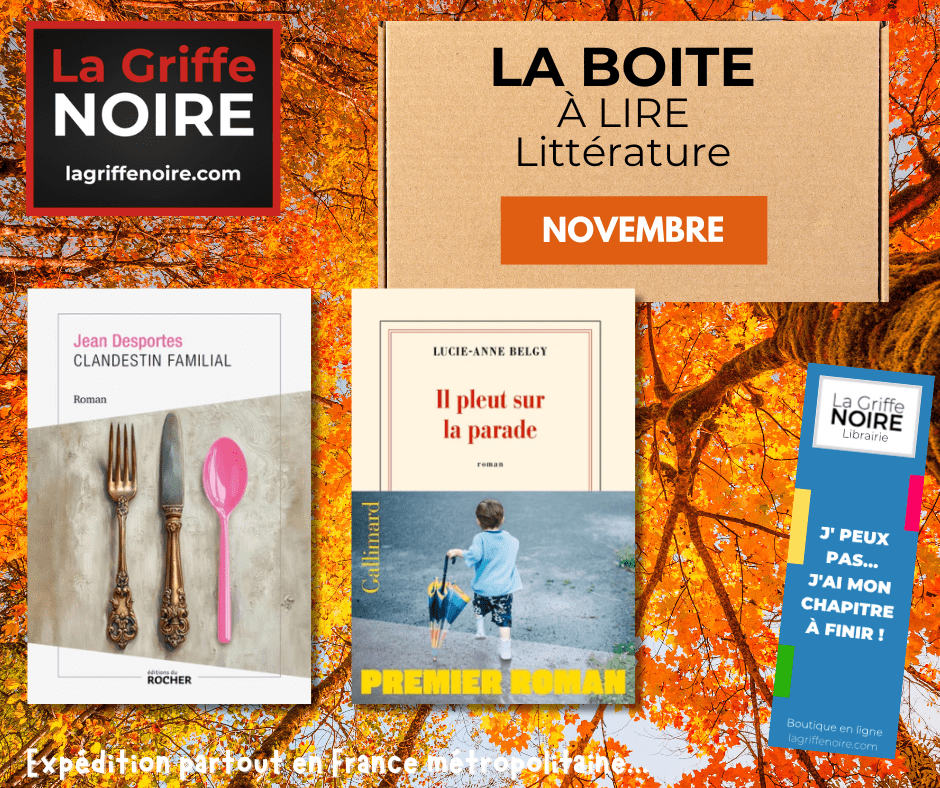 Boite à Lire Littérature - Novembre 25