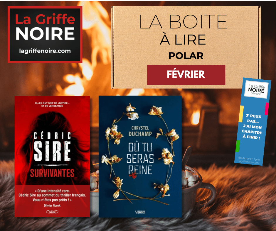 Boite à lire Polar - Février 2025 Boite à lire Polar - Février 2025