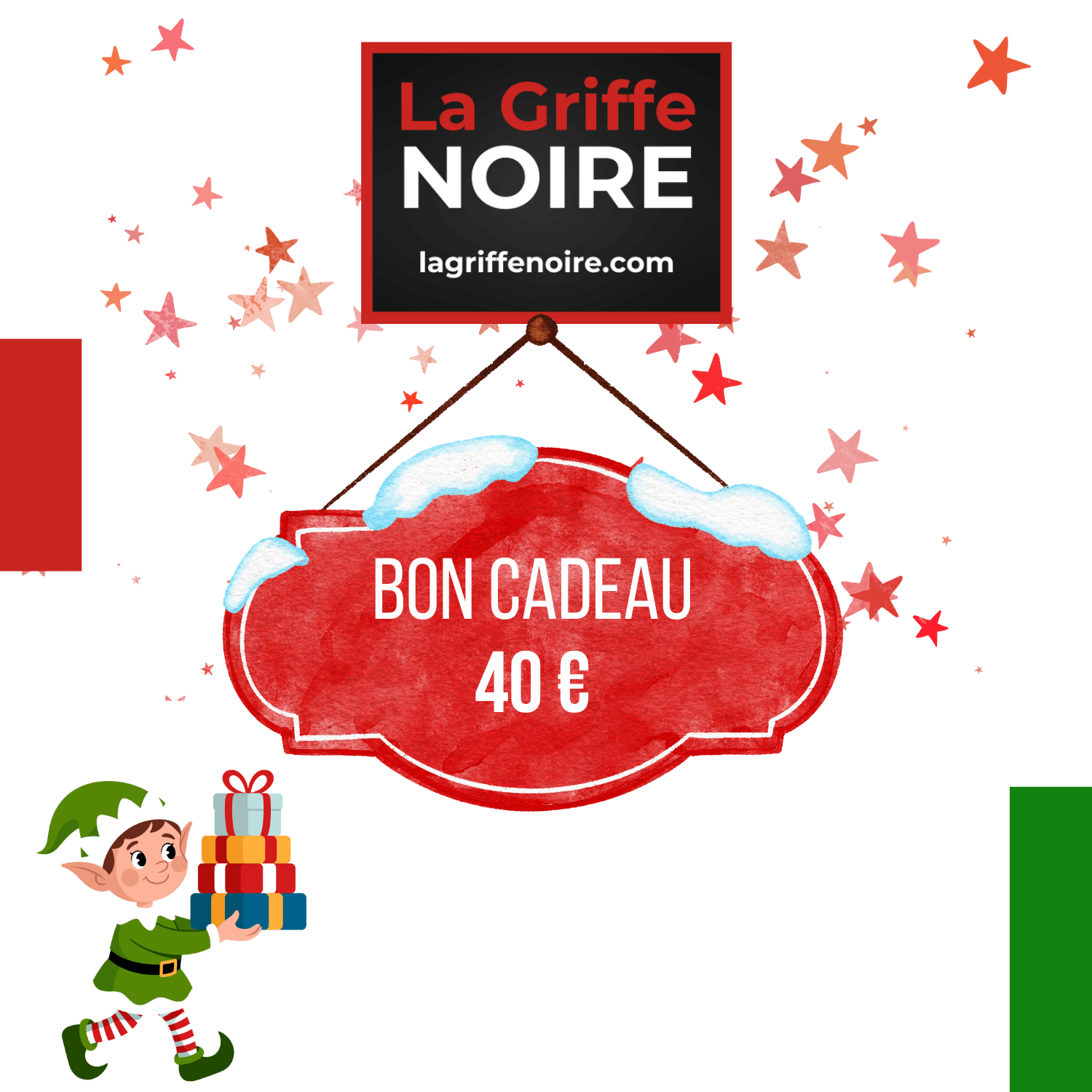 Bon cadeau La Griffe Noire - 40€
