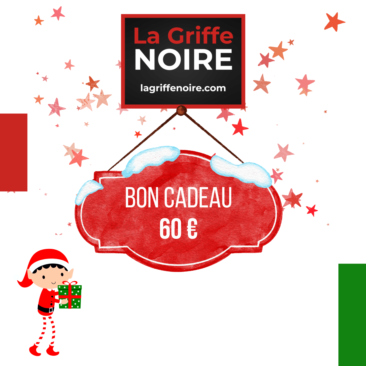 Bon cadeau La Griffe Noire - 60€